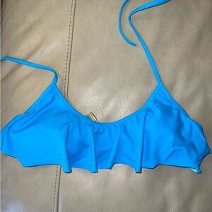 Victoria's Secret Turquoise Vibrant Blue Bikini Top small